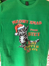Stet The Cat Meowy X-Mas Shirt